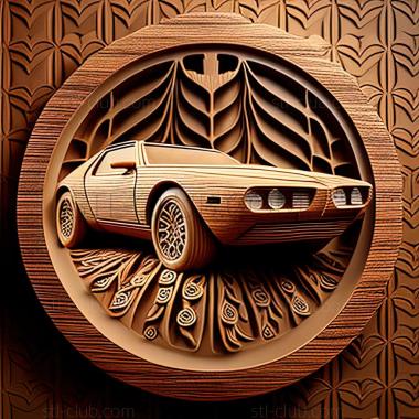 3D модель Alfa Romeo Montreal (STL)